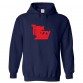 Retro Rock Band Unisex Kids and Adults Pullover Hoodie for Music Fans